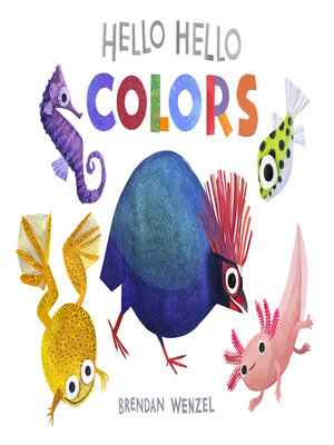 cover image of Hello Hello Colors